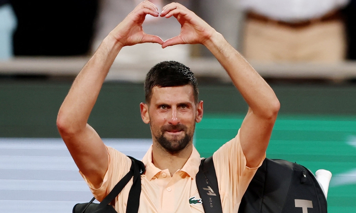NOHU90 chính thức: Djokovic thua sốc tại Roland Garros, khẳng định không mắc sai lầm - hình ảnh - nohu90bet.vip NOHU90 chính thức: Djokovic thua sốc tại Roland Garros, khẳng định không mắc sai lầm - hình ảnh - nohu90bet.vip