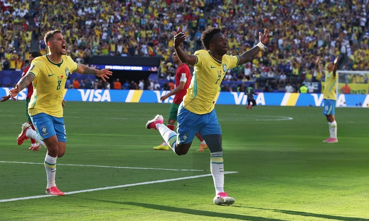 Brazil hòa Morocco ở trận ra quân World Cup: Cú sút đẳng cấp của Vinicius và cơ hội cho người hâm mộ NOHU90 - hình ảnh - nohu90bet.vip