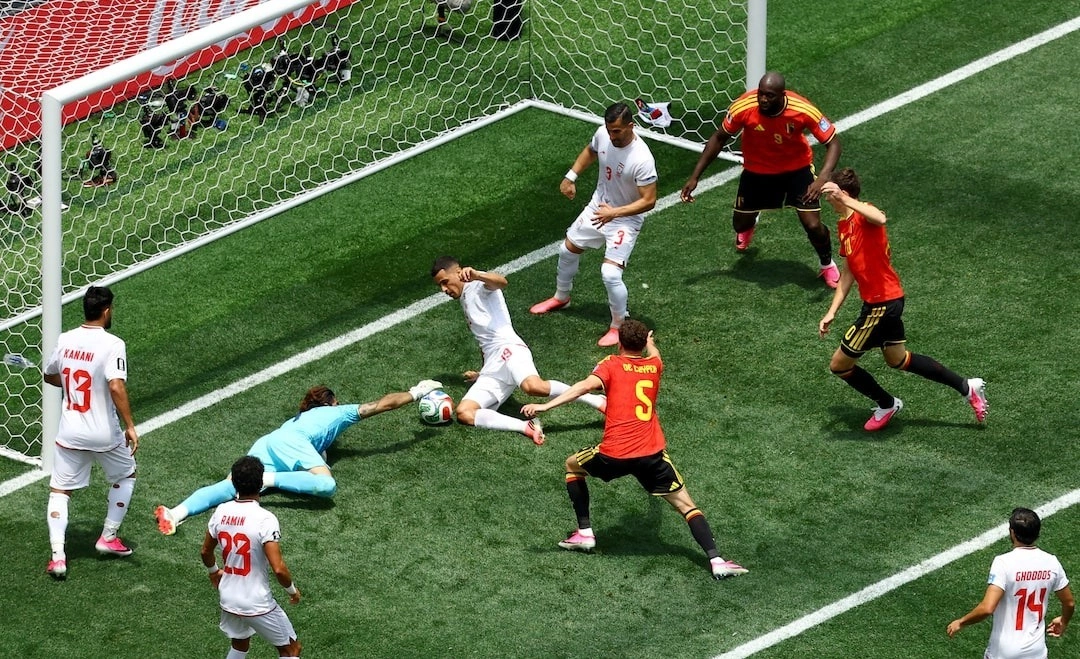NOHU90 cược bóng đá: Pha cứu thua định mệnh giúp Iran cầm hòa Bỉ tại World Cup 2026 - hình ảnh - nohu90bet.vip NOHU90 cược bóng đá: Pha cứu thua định mệnh giúp Iran cầm hòa Bỉ tại World Cup 2026 - hình ảnh - nohu90bet.vip
