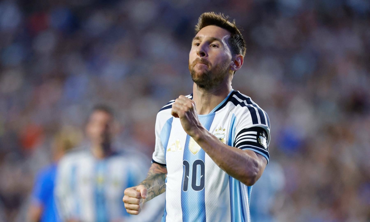 NOHU90 link dự phòng: Messi lập kỷ lục với bàn thắng thứ 117 cho Argentina - hình ảnh - nohu90bet.vip