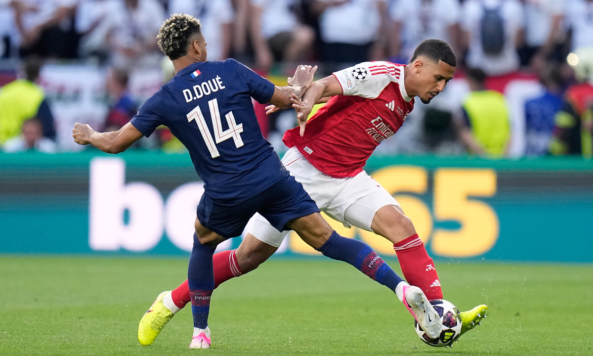 Pháp đối mặt nguy cơ mất Saliba ở World Cup 2026 sau chung kết Champions League - hình ảnh - nohu90bet.vip Pháp đối mặt nguy cơ mất Saliba ở World Cup 2026 sau chung kết Champions League - hình ảnh - nohu90bet.vip