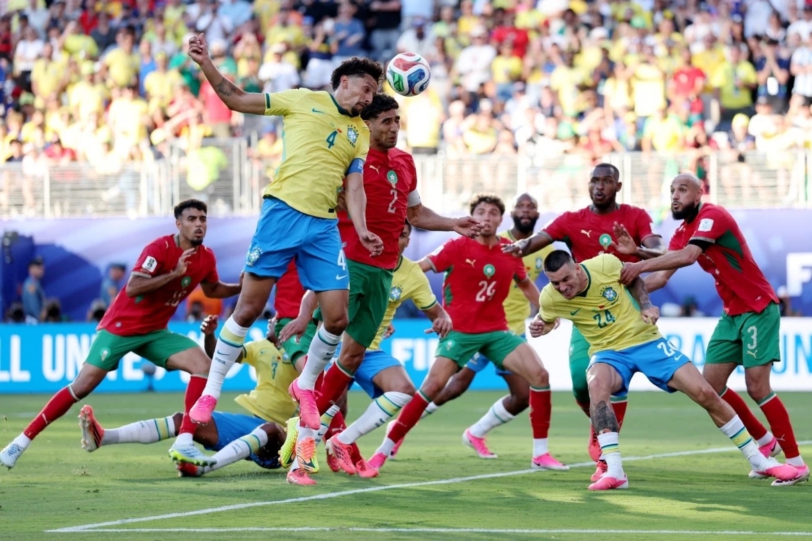 Thưởng tân thủ NOHU90: Brazil hòa kịch tính Morocco nhờ siêu phẩm Vinicius - hình ảnh - nohu90bet.vip Thưởng tân thủ NOHU90: Brazil hòa kịch tính Morocco nhờ siêu phẩm Vinicius - hình ảnh - nohu90bet.vip