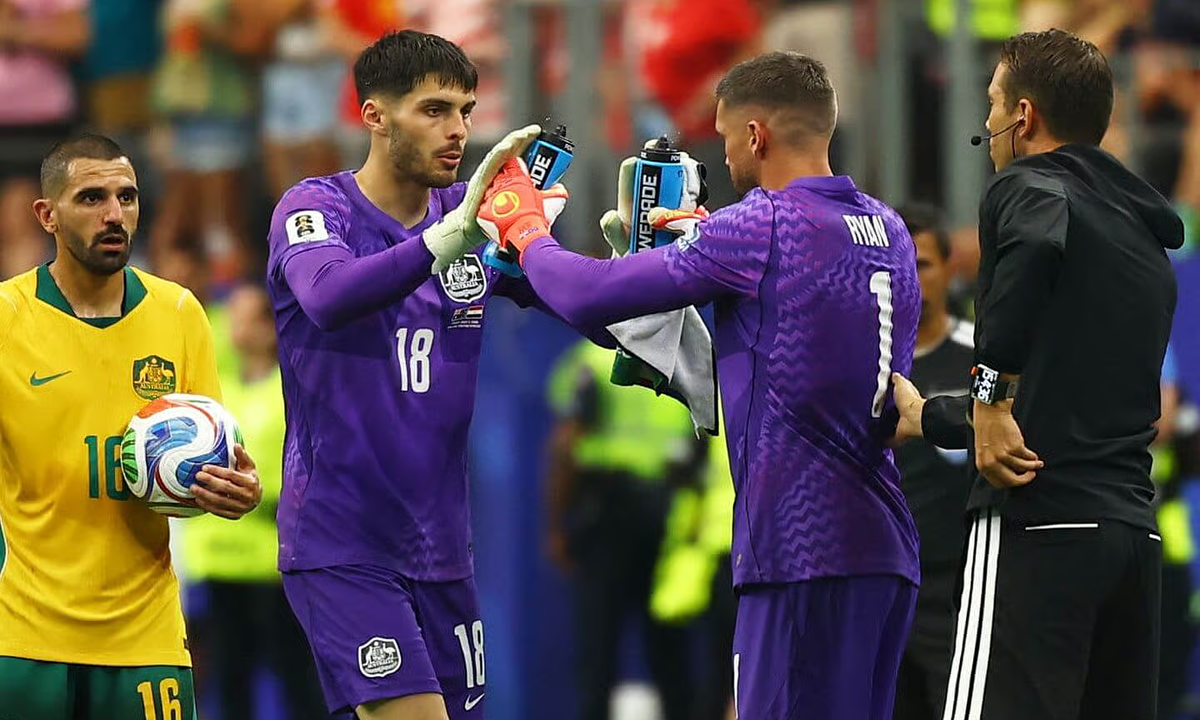 Thay thủ môn trước loạt 11m, Australia vẫn thua Ai Cập ở World Cup 2026 - hình ảnh - nohu90bet.vip