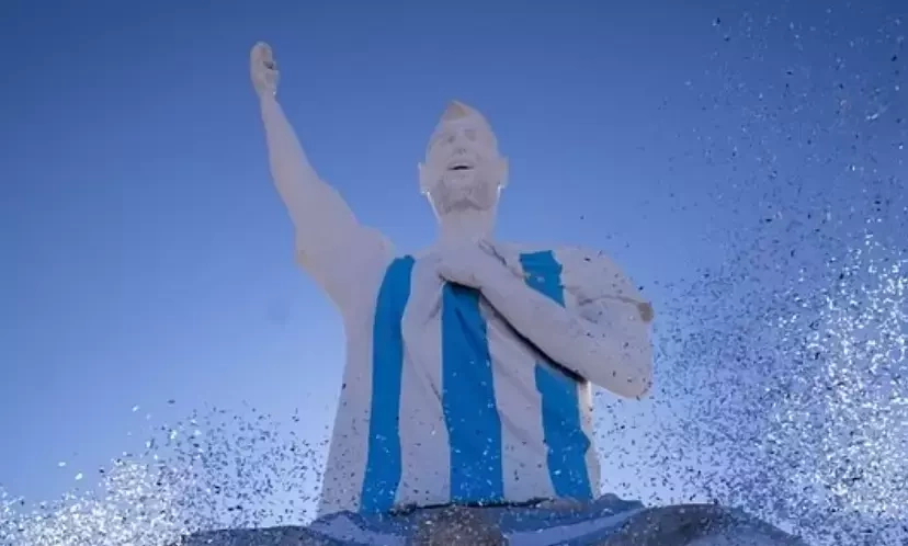 Thưởng tân thủ NOHU90 và câu chuyện tượng Messi khổng lồ ở Argentina - hình ảnh - nohu90bet.vip
